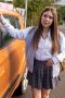FakeDrivingSchool – Viks Angel Italian Brunette Driving Blowjob